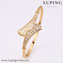 50783 - Brazalete plateado oro de la manera de la joyería de Xuping 18K